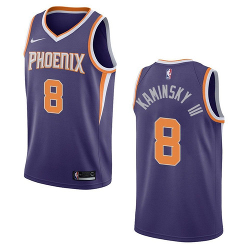 Phoenix Suns 8 Frank Kaminsky Iii Icon Swingman Purple 3D Jersey