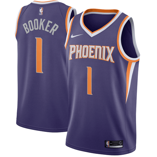 Devin Booker Phoenix Suns Swingman Purple Icon Edition 3D Jersey
