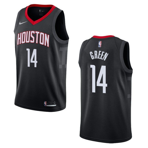 Houston Rockets 14 Gerald Green Statement Swingman Black 3D Jersey