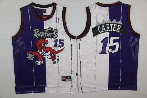 Toronto Raptors Vince Carter 15 Nba Throwback Blue White Jersey Jersey
