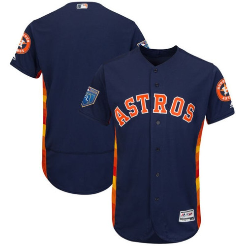 Houston Astros Mlb 2018 Spring Edition Personalized Blue Jersey