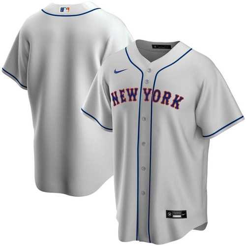 New York Mets Road 2021 Replica Team Gray 3D Jersey