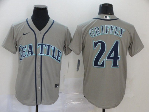 Seattle Mariners Ken Griffey Jr. #24 2020 Mlb Grey Jersey