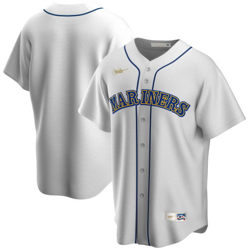 Men'S Nike Replica White Seattle Mariners Home Cooperstown Collection Team Jersey