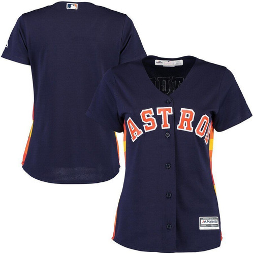 Houston Astros Majestic Womens Cool Base Jersey Jersey Navy 2021