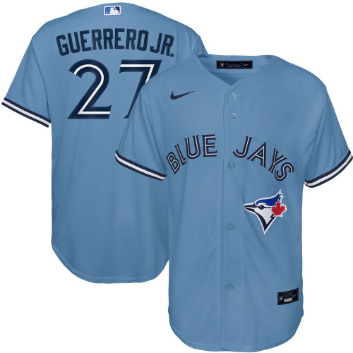 Nike Replica Vladimir Guerrero Jr. Powder Blue Toronto Blue Jays Alternate 2020 Replica Player Jersey