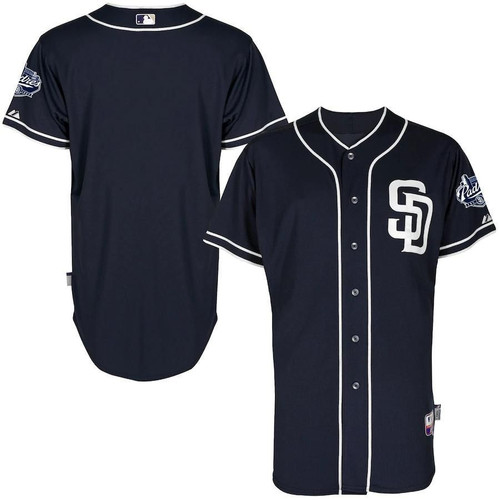 San Diego Padres Majestic Team  Navy 3D Jersey