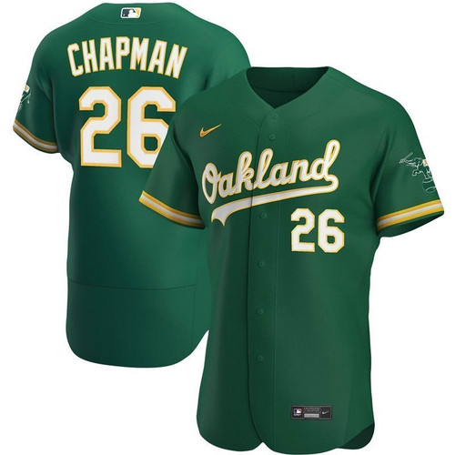 Oakland Athletics Matt Chapman 26 2021 Mlb Green Jersey
