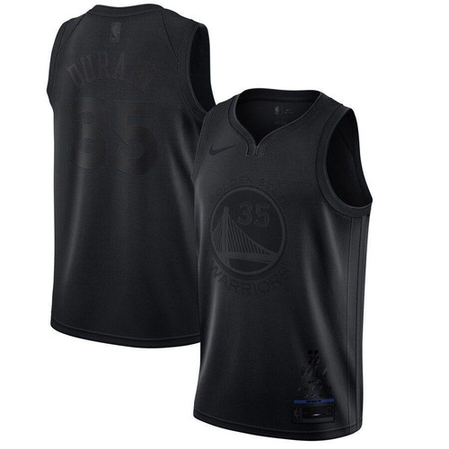 Kevin Durant Golden State Warriors MVP Jersey Black 2019