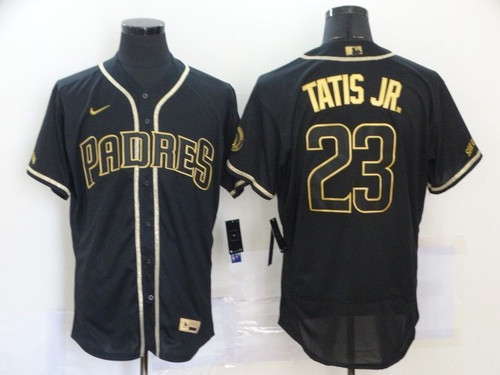 San Diego Padres Fernando Tatis Jr.23 Mlb 2021 Black Jersey