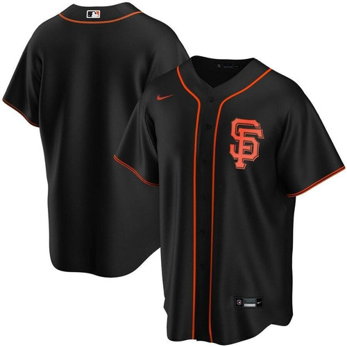 San Francisco Giants Alternate 2021 Replica Team Black 3D Jersey