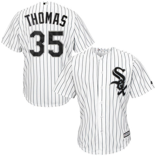 Frank Thomas Chicago White Sox Majestic Cool Base Player Jersey Jersey White 2021