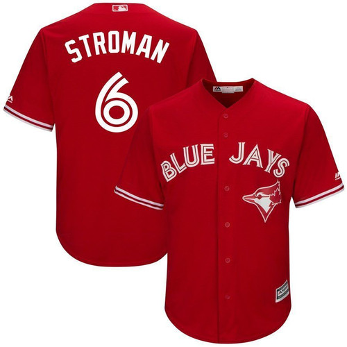 Marcus Stroman Toronto Blue Jays Majestic Cool Base Replica Player Jersey Jersey Scarlet 2021