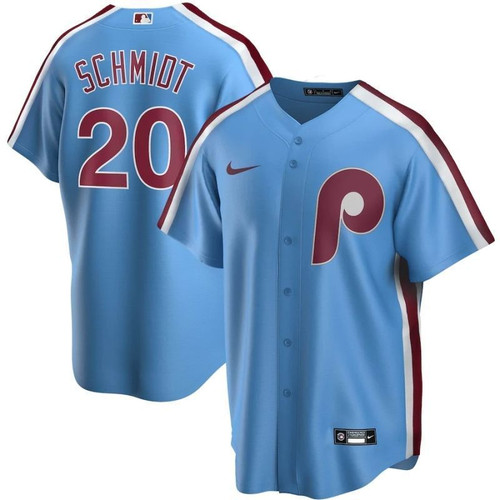 Philadelphia Phillies Mike Schmidt 20 2021 Mlb Steel Blue Jersey Jersey 206 Style