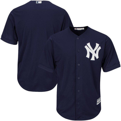 New York Yankees Majestic Official Cool Base Jersey Jersey Navy 2021