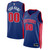 Detroit Pistons Nike Replica Replica Replica 2021/22 Diamond Swingman Custom Jersey - Icon Edition - Blue