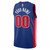 Detroit Pistons Nike Replica Replica Replica 2021/22 Diamond Swingman Custom Jersey - Icon Edition - Blue