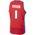 Allen Iverson Detroit Pistons Mitchell & Ness 2008-09 Hardwood Classics Swingman Jersey - Red