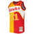 Dominique Wilkins Atlanta Hawks Mitchell & Ness Hardwood Classics 1986-87 Split Swingman Jersey - Yellow/Red