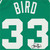 Larry Bird Boston Celtics Fanatics  Autographed Green  Mitchell and Ness Jersey