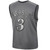 Allen Iverson Philadelphia 76Ers Mitchell & Ness Hardwood Classics Retired Player 2000/01 Metal Works Swingman Jersey – Charcoal