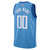 Houston Rockets Nike Replica Replica Replica 2020/21 Swingman Custom Jersey Blue - City Edition