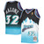 Karl Malone Utah Jazz Mitchell & Ness  1996-97 Hardwood Classics Fadeaway Swingman Jersey - Black/Light Blue