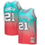 Tim Duncan San Antonio Spurs Mitchell & Ness 1998/99 Hardwood Classics Fadeaway Swingman Player Jersey - Pink/Teal