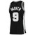 Tony Parker #9 San Antonio Spurs Mitchell & Ness 2001-02 Hardwood Classics Swingman Jersey - Black