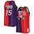 Vince Carter Toronto Raptors Mitchell & Ness Big & Tall Hardwood Classics 1998-99 Split Swingman Jersey - Purple/Red