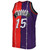 Vince Carter Toronto Raptors Mitchell & Ness Big & Tall Hardwood Classics 1998-99 Split Swingman Jersey - Purple/Red