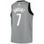 Kevin Durant Brooklyn Nets Jordan Brand  2020/21 Swingman Player Jersey - Gray - Statement Edition