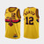 Atlanta Hawks Deandre Hunter 12 Nba 2021-22 City Edition Gold Jersey Gift For Hawks Fans