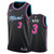 Heat Male Dwyane Wade #3 2018-19 City Black Jersey