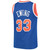 Patrick Ewing New York Knicks Mitchell & Ness  Hardwood Classics Swingman Throwback Jersey - Blue