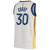 Men'S Nike Stephen Curry White Golden State Warriors  Badge Jersey