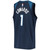 Anthony Edwards Minnesota Timberwolves Nike Replica Replica Replica  2020/21 Swingman Jersey - Icon Edition - Navy