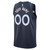 Minnesota Timberwolves Nike Replica Replica Replica Swingman Custom Jersey Navy - Icon Edition