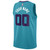 Charlotte Hornets Jordan Brand Swingman Custom Jersey Teal - Icon Edition