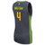 Paul Millsap Atlanta Hawks Adidas Women'S Road Replica Jersey - Charcoal