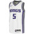 De'Aaron Fox Sacramento Kings Nike Replica Replica Replica  2020/21 Swingman Jersey - Association Edition - White