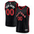 Toronto Raptors Fanatics Branded Fast Break Replica Custom Jersey Black - Statement Edition