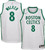 Nike Youth 2020-21 City Edition Boston Celtics Kemba Walker #8 Dri-Fit Swingman Jersey