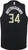 Nike Replica Replica Replica  Milwaukee Bucks Giannis Antetokounmpo #34 Black Dri-Fit Statement Swingman Jersey