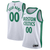 Boston Celtics Nike 2020/21 Swingman Custom Jersey White - City Edition