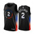 New York Knicks Omari Spellman #2 Black 2020-21 City Jersey