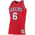 Julius Erving Philadelphia 76ers Mitchell & Ness Big & Tall Hardwood Classics Jersey - Red