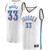 Mike Muscala Oklahoma City Thunder Fast Break Jersey White Association Edition 2019