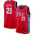 Joel Embiid Philadelphia 76ers Nike Replica Replica Replica Swingman Player Jersey Red - Statement Edition