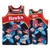 Atlanta Hawks Steve Smith Black Hardwood Classics Floral Fashion Jersey #8
